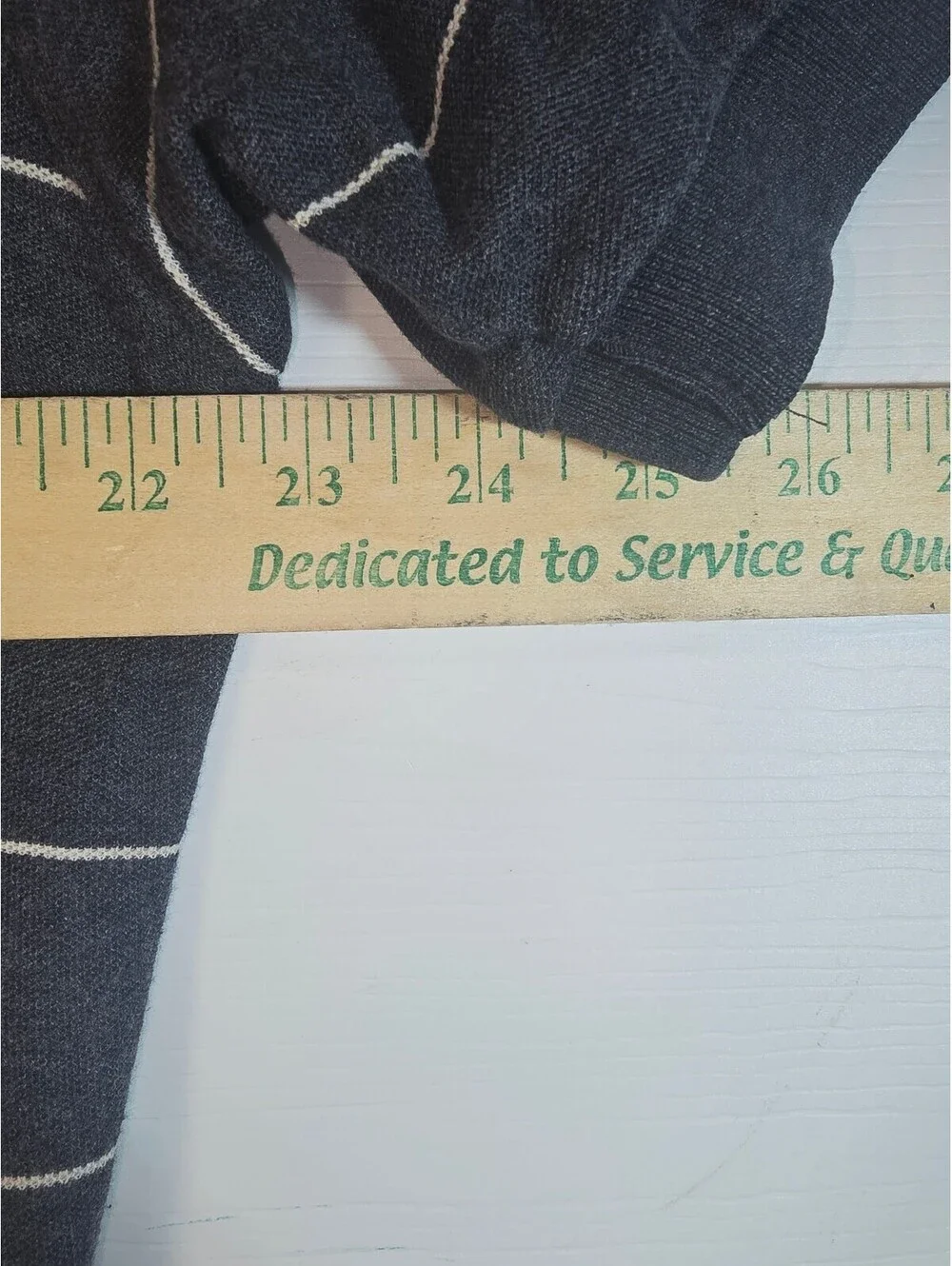 Polo Ralph Lauren Mens XL Charcoal Gray Striped Estate Mesh Polo Shirt